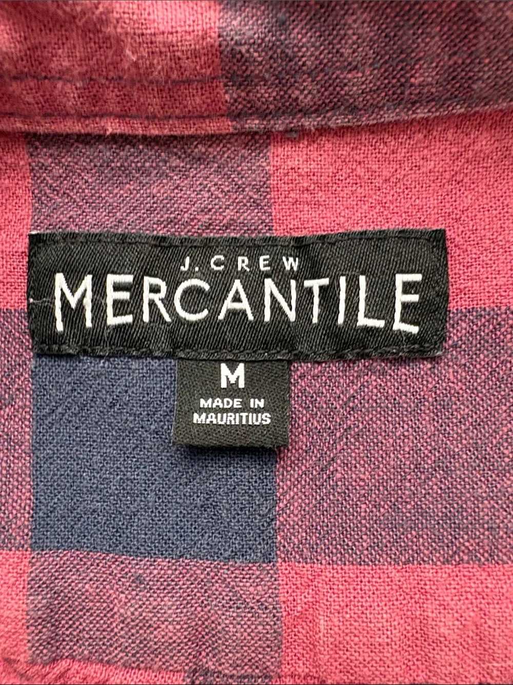 J. Crew Mercantile Plaid Button-Down Shirt